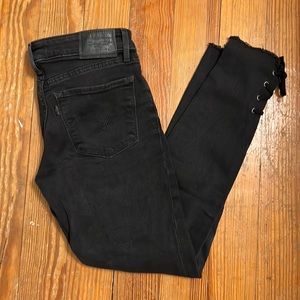 Levi’s Lace Up Skinny Jeans